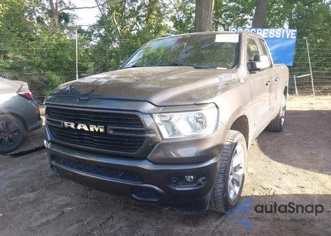 2019 Ram 1500 Big Horn/Lone Star 4X4 6'4 Box from USA, damaged, VIN 1C6SRFBT9KN886678